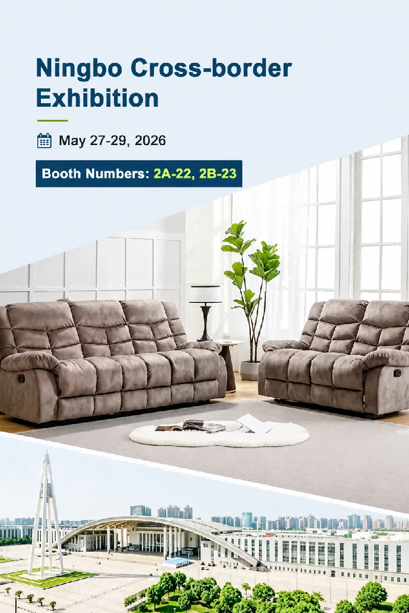 Chan Furniture, 부스 2A-22 & 2B-23에서 2026년 닝보 수출 무역 박람회 참가 발표